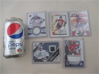 Cartes de Hockey jersey,autographe