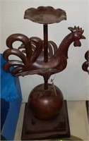 Rooster Plant Stand/ Candle Holder # 1