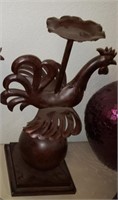 Rooster Plant Stand/ Candle Holder # 2