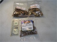 Lot (3bags) Organic Raisins & Dehydrated Mushrooms