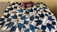 1907, 08 Signed Quilt Pieces