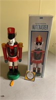 12" Swank Wooden Horse Nutcracker