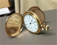 Am. Waltham Pocket Watch, Gold Filled Working