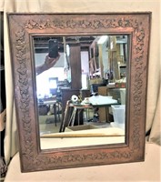 Arts & Crafts Style Hammerred Mirror, Age?