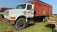1991 International grain truck-title