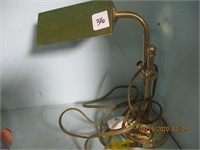 Sm. Brass Desk Lamp