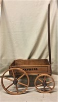 Child's Wood Express Wagon, 15 1/2"L