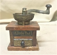 Miniature Little Tot Coffe Mill, 3 3/4"H