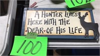 Hunter sign