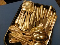 Large Amount of CPR Silver Plate Cutlery