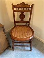 Cane Bottom Parlor Chair