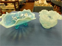 Blue Opalescent Pieces - 2
