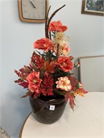 Crock Planter w/ Floral