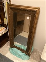 Antique Mirror w/Beveled Edge (damage)