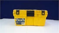 Keter Brand 16" Yellow Tool Box (FILLED)