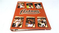 (30) Assorted Astros Trading Cards in Binder
