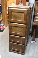 4 section music cabinet