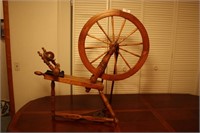 antique spinning wheel