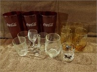Assorted Glasses & Cups 1 Lot