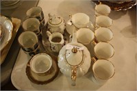 Collection of tea cups