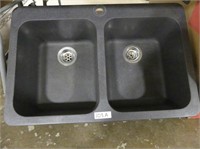 USED- DROP IN MOLDED KITCHEN SINK