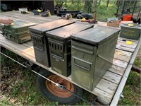 3-Army Ammo Boxes