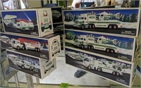 6 Hess Trucks. 1996, 2000, 2004, 2006, 1995