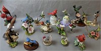 Bird Figurines. Stratford Collection, Lenox,