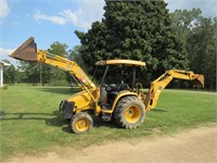 2008 John Deere 110 Backhoe 393.9 Hours