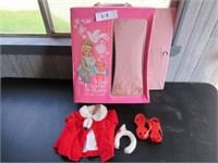 Tine Chatty Baby Doll case w/clothes