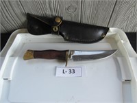 Browing Knife w/Sheath