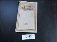 Ford manual Copyright 1920