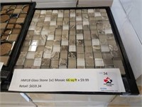 66 square feet Greg glass stone mosaic tile