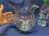 Vintage Heisey colonial glass pitcher