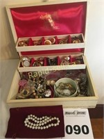 Jewellery Box With Contents