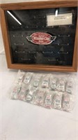 New NASCAR DISPLAY Case With Cars