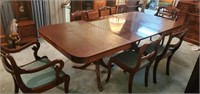 Duncan Phyfe Dining table and chairs