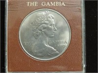 1970 GAMBIA 8 SHILLINGS UNC