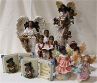 Group of Resin Angels