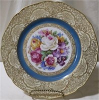 Bavarian Hand Painted Plate