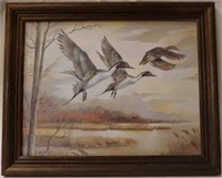 Framed "Ducks" Print
