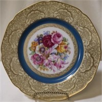 Hand Painted Bavarian Plate