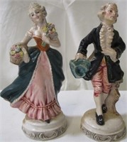 Italy Man & Woman Figurines
