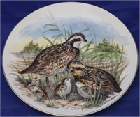 Southern Living Game Birds collector Plate