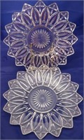 Pair of Glass Serving Plates