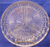 Divided Glass Dish
