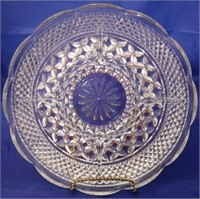 Divided Glass serving dish