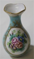 Limoges Hand Painted Vase