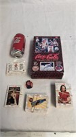 Box of Coca Cola cards
