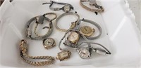 13 Vintage Ladies Wrist Watches